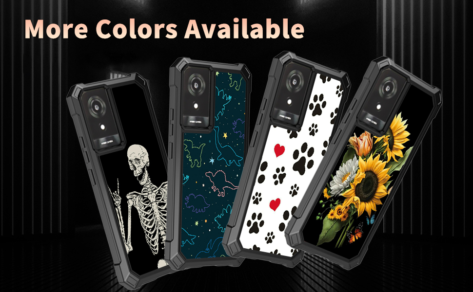 BWEGRHE Cat Retro Flag Design for TCL K24 T434D T434W /K23