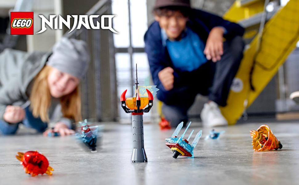 Amazon.com: LEGO NINJAGO Spinjitzu Slam Kai vs Samurai 70684
