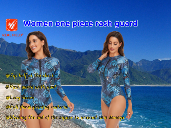 ラッシュガード Bohemianblue SET Asymmetric Off Shoulder Ribbed Women's Rash Amazon.com: Womens Athletic One Piece Training Swimsuits