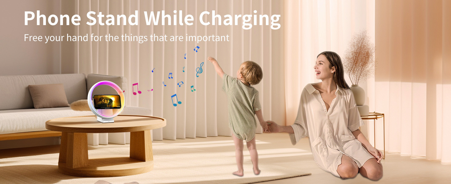 charging with phone stand