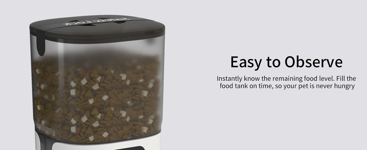 Cat Feeder Automatic, Automatic Feeder Cat Dry Food with