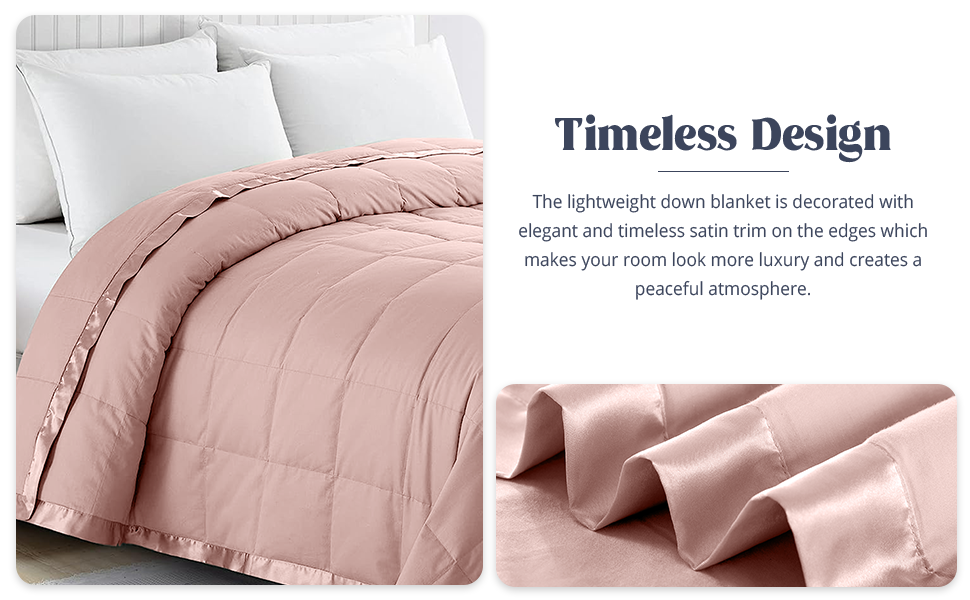 puredown® Blankets Queen Size Soft Lightweight Down