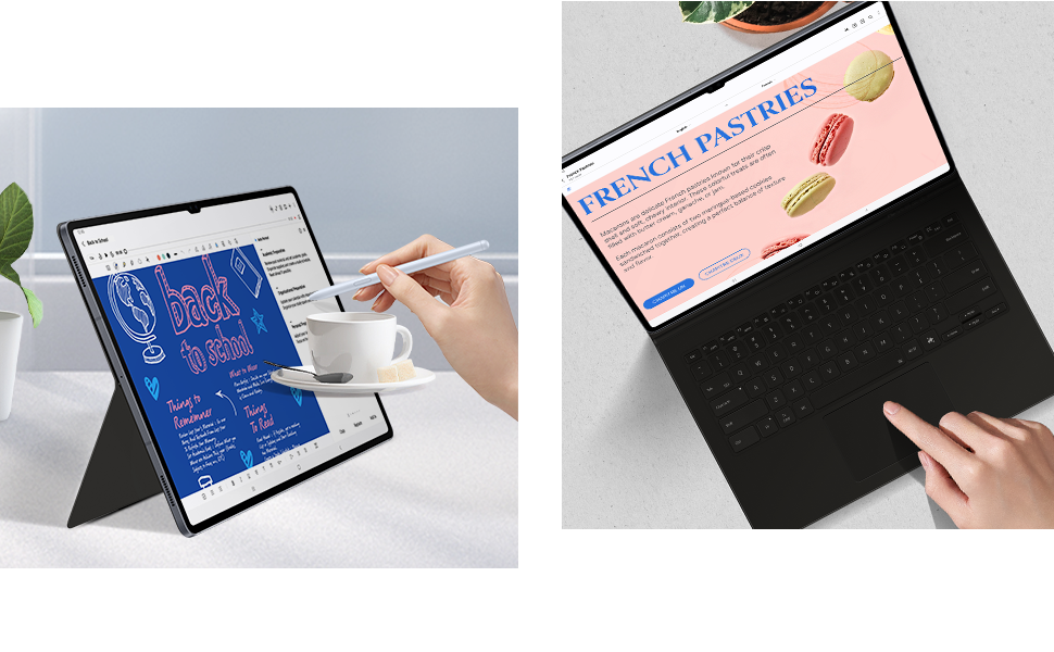Androidタブレットアクセサリー Galaxy tab s9 s10 Ultra Keyboard Slim Amazon.co.jp: Book Cover Keyboard — AI Key (Galaxy Tab S10