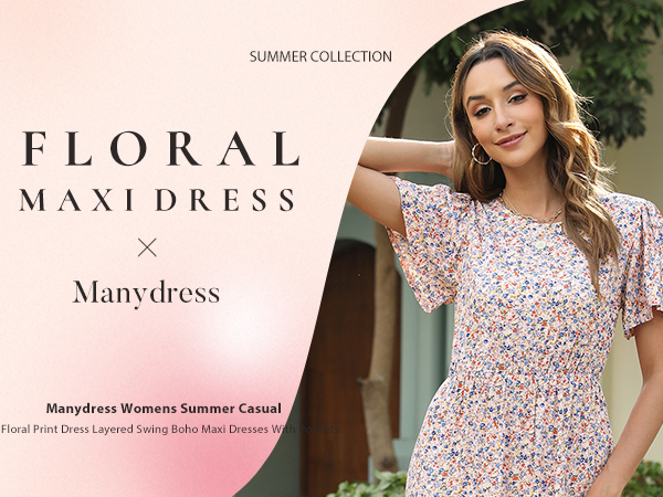 パーティードレス Floral Printed Fringe Silk Dress chz25454md_black_fuchsia_flora
