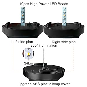 10pcs LED beads