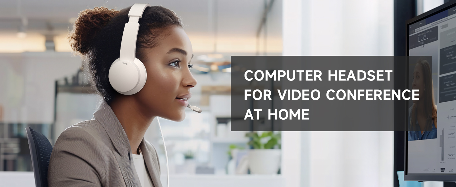 computer headphones with microphone