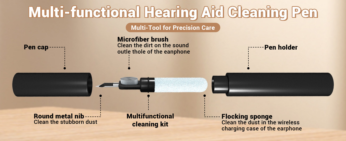 hearing aid cleaning kit