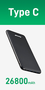 26800mAh powerbank