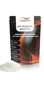 DTF powder hot melt adhesive powder for sublimation dark fabric light fabric DTF transfer polvo pet