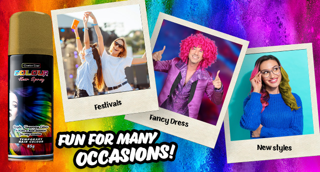 KreativeKraft Temporary Colour Hair Spray