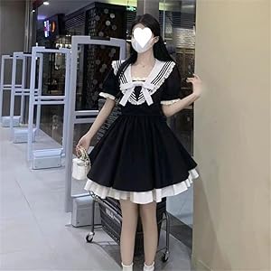 Amazon.co.jp: [SDSXZWG] 地雷系 ワンピース レディース