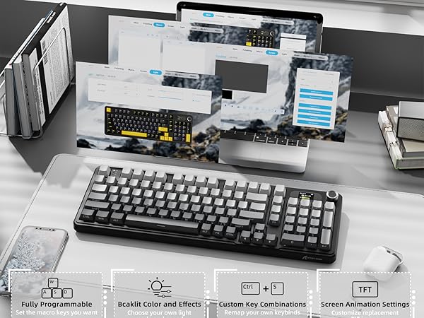 ★MM23 85cm 740g★ Amazon.com: MAMBASNAKE Attack Shark X98 Pro Wireless