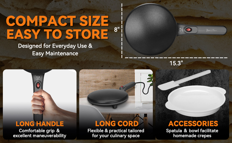 Compact Size, Easy to Store