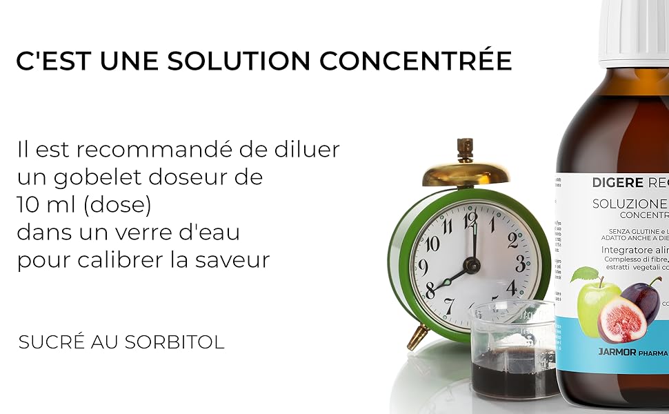 J.Armor Integratore Digere Sirop Régulier - Végétalien Gluten et Sans Lactose