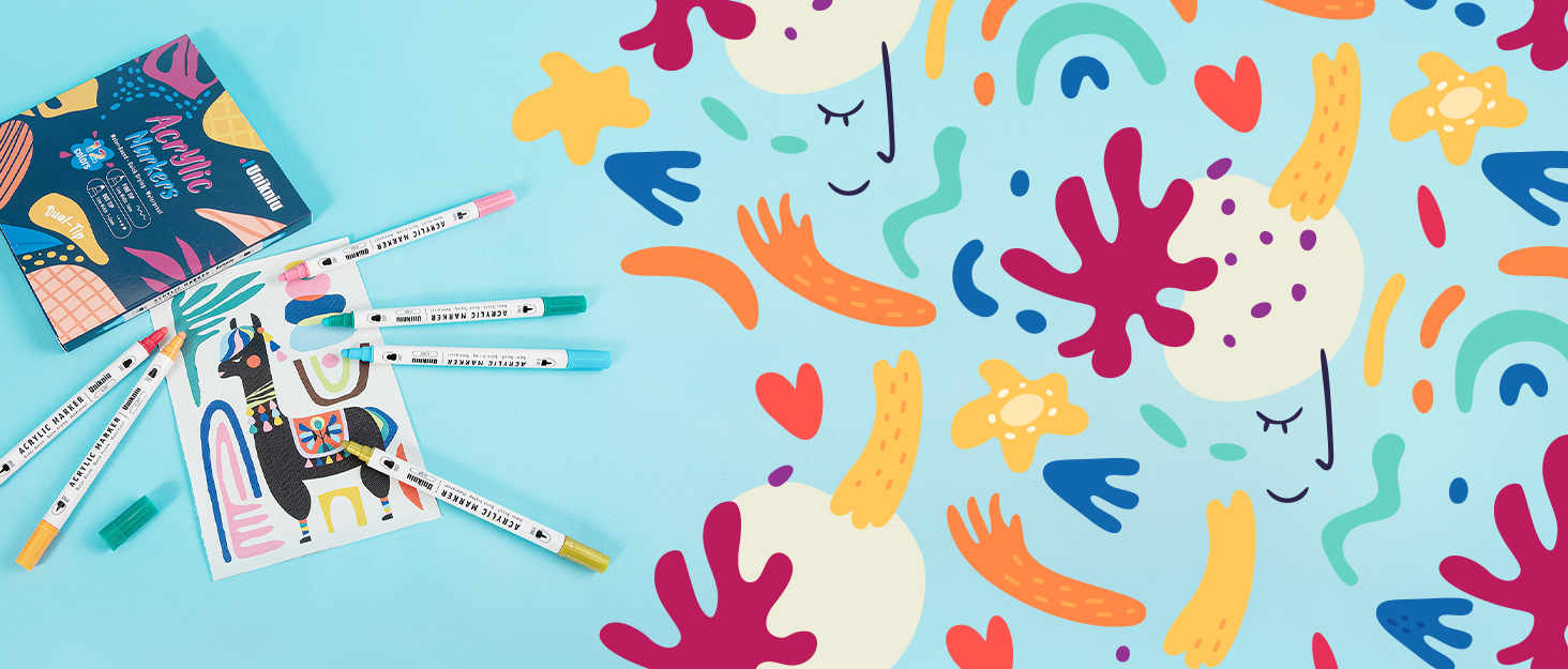 acrylic markers