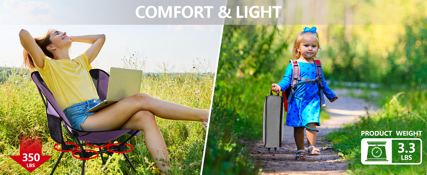 Comfort lightweight Chair