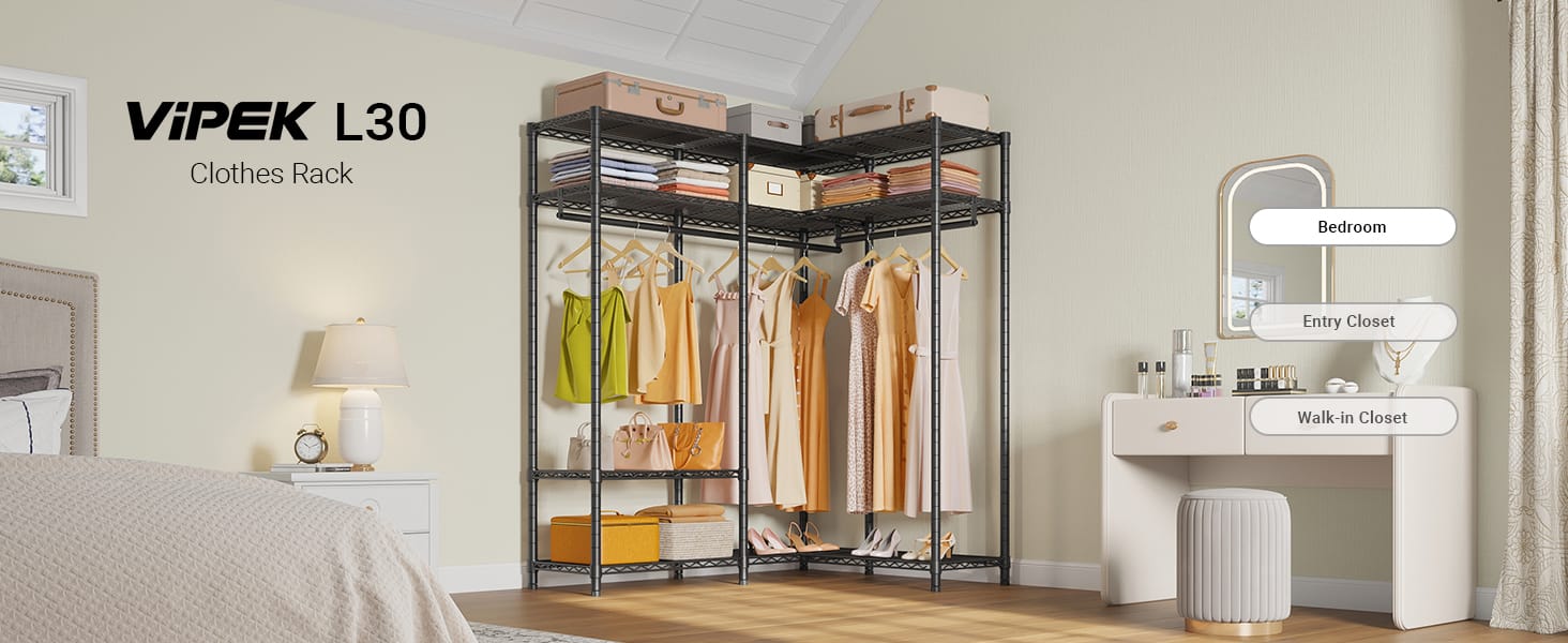 corner clothes rack
