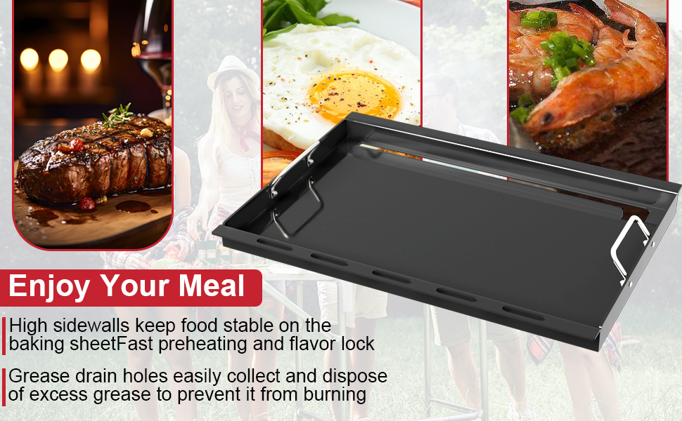 GLOWYE 6789 Full Size Griddle Inserts for er GS4