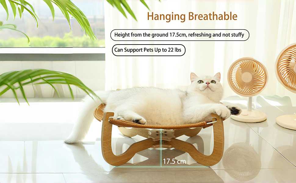 Portable Pet Bed for 22 lbs Pets