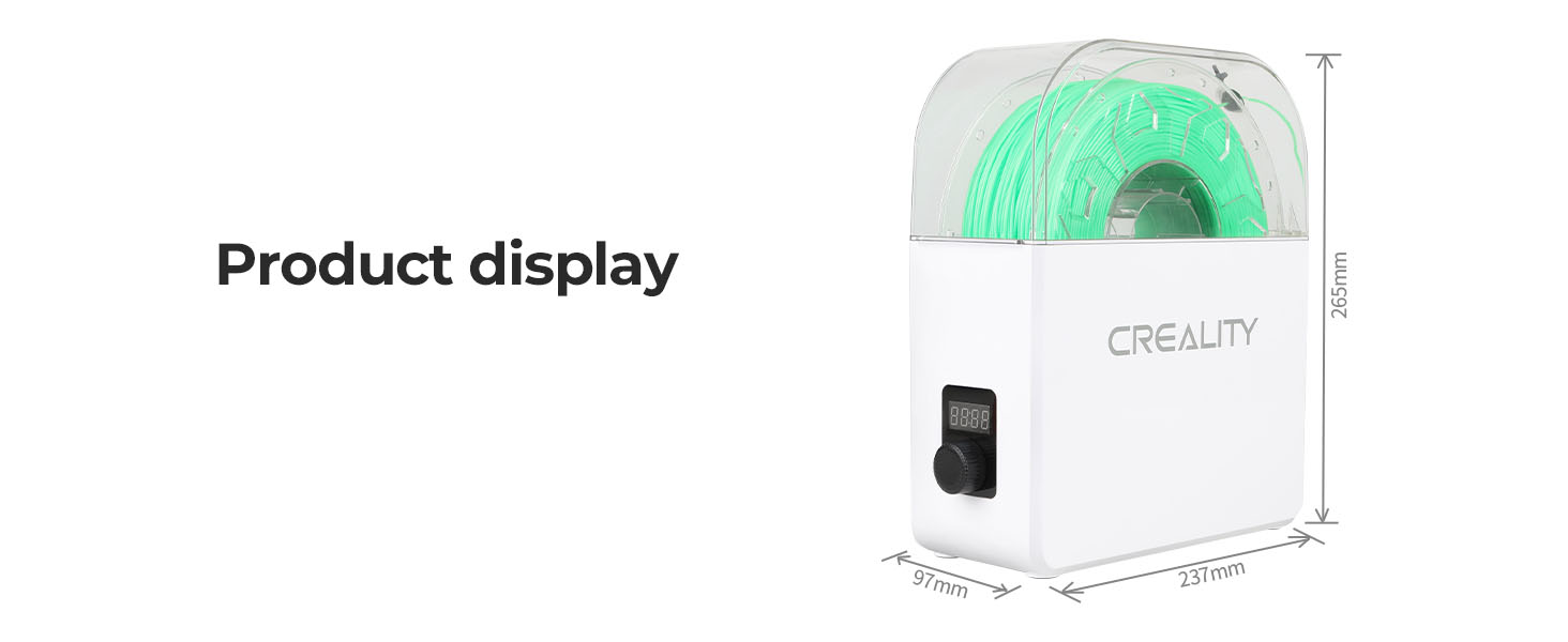 Creality Filament Dry Box, DustProof and MoistureProof