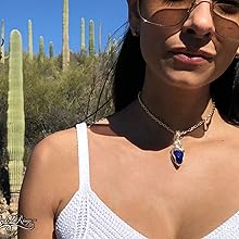 Lapis Lazuli and Rainbow Moonstone