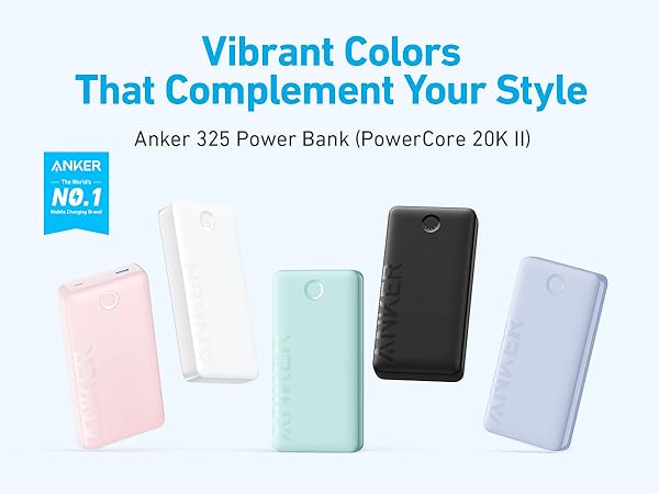 スマホアクセサリー Anker 325 Power Bank (PowerCore 20K II) Anker Power Bank, 325 Portable Charger (PowerCore 20K II