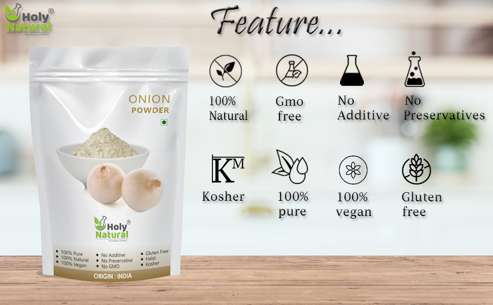Holy Natural The Wonder of World Holy Natural Onion Powder