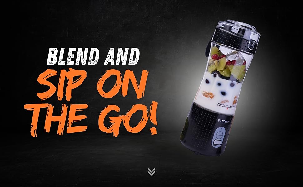 Blend and Sip on the Go