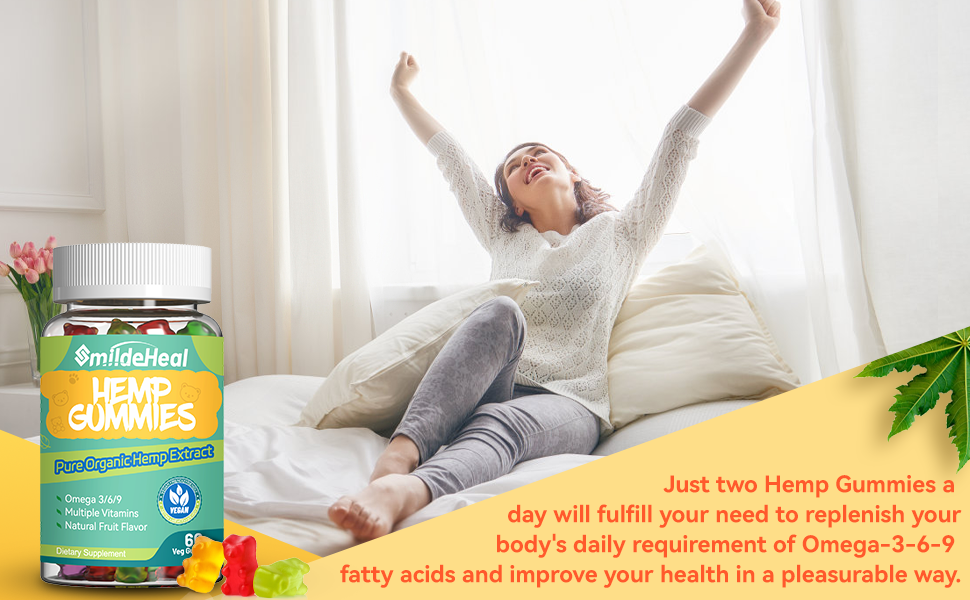 High Potency Extra Strength Hemp Gummies