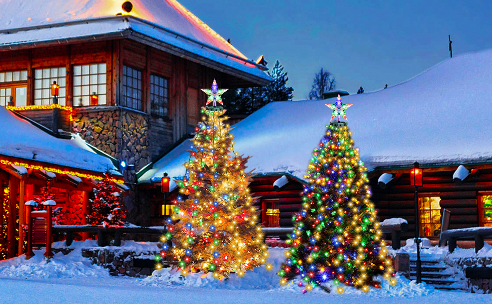 Christmas Tree Lights, 400LED Christmas String Lights with