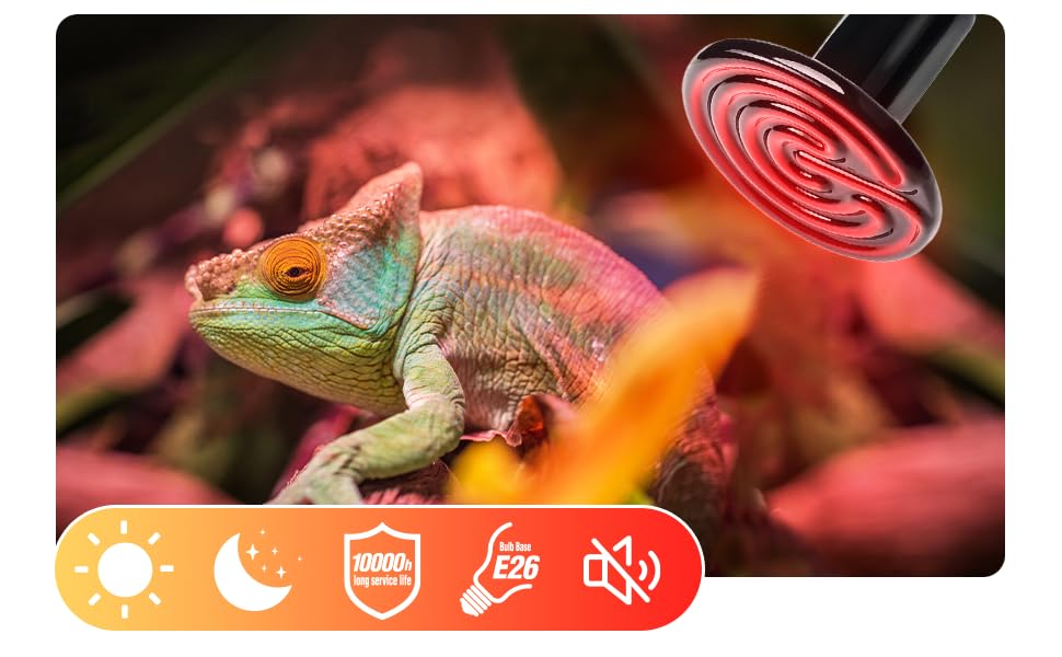 ceramic heat emitter,heat lamp bulbs,ceramic heat,reptile heat lamp,75w heat lamp,100w heat bulbs