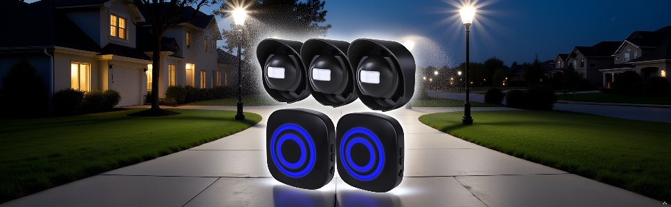 A serene outdoor scene with a winding path leading through a lush garden, showcasing the product in 