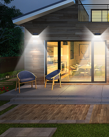 Solar lights for garden