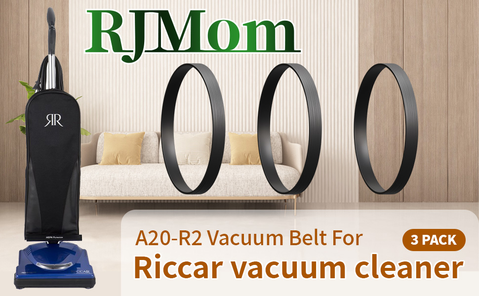 A20R2 A20R2 Replace Flat Vacuum Belts for Riccar Upright