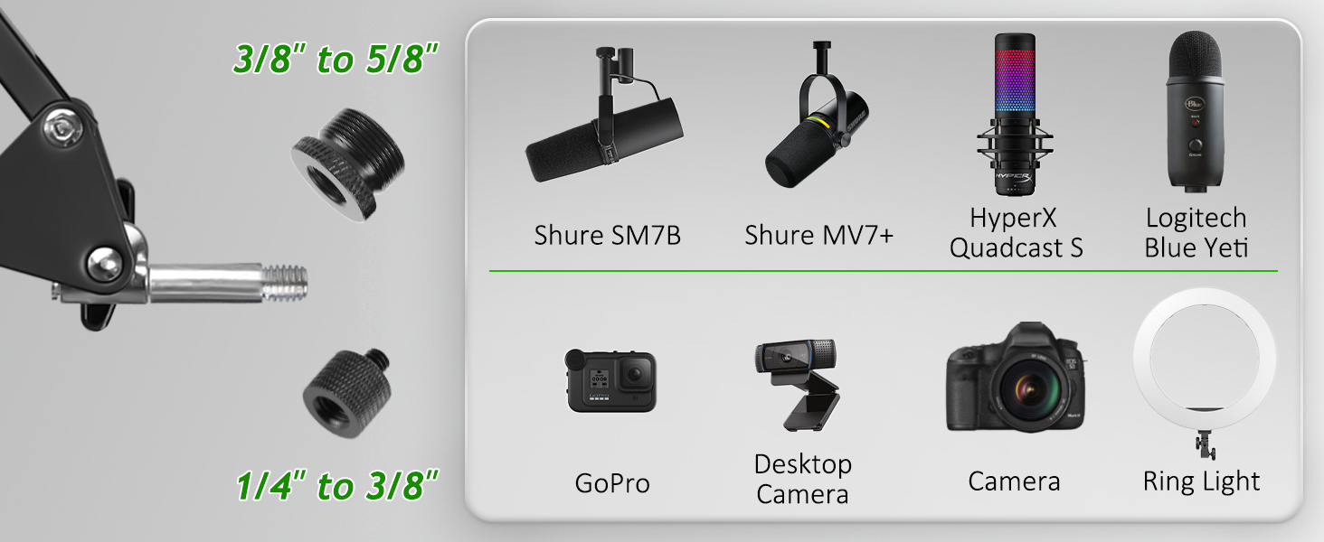 gaming mic arm