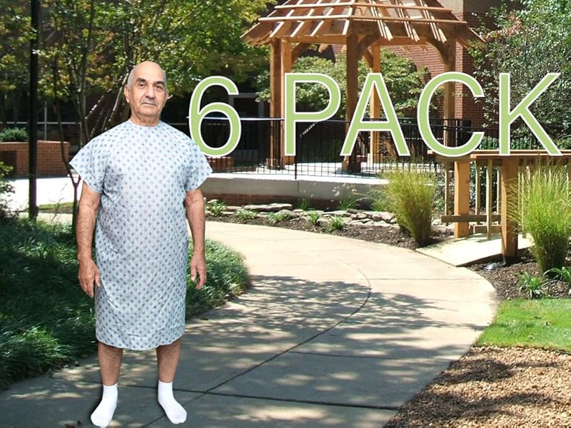 6 pack hospital gowns