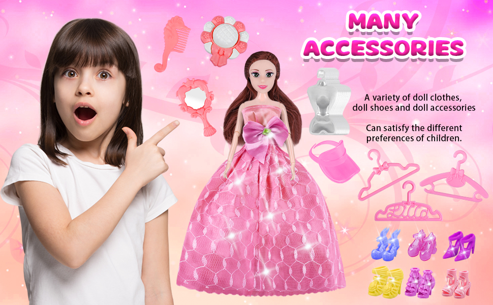 Many accessories