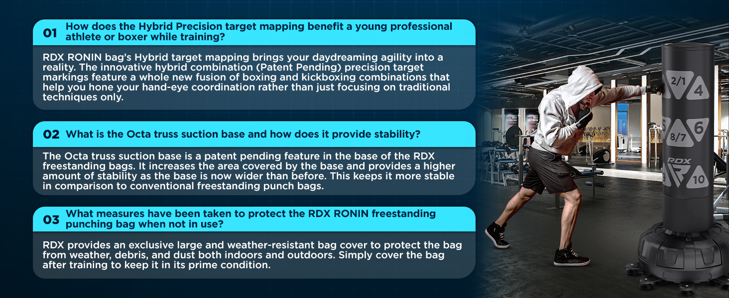 RDX XXL Target Freestanding Punching Bag