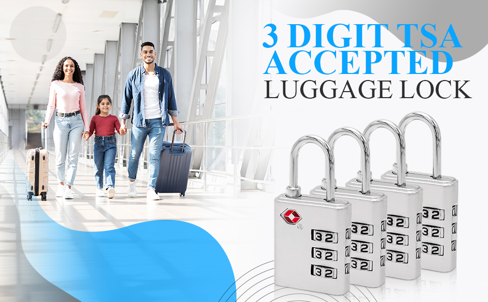 TSA Accepted Luggage Lock
