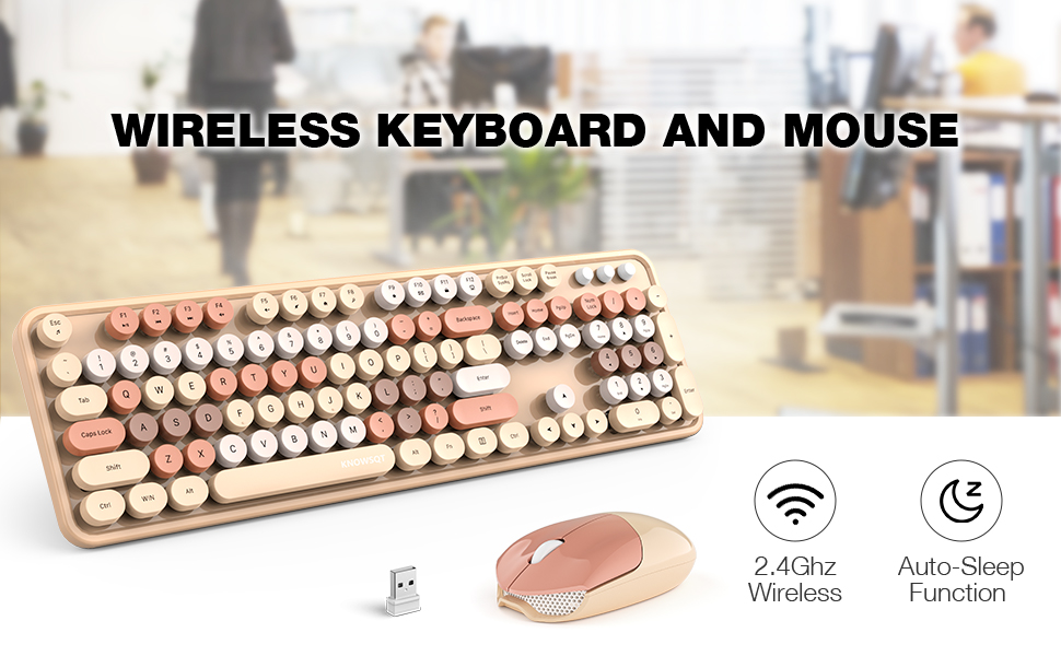 mofii wireless keyboard and mouse combo