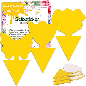 30 Stück Gelbsticker