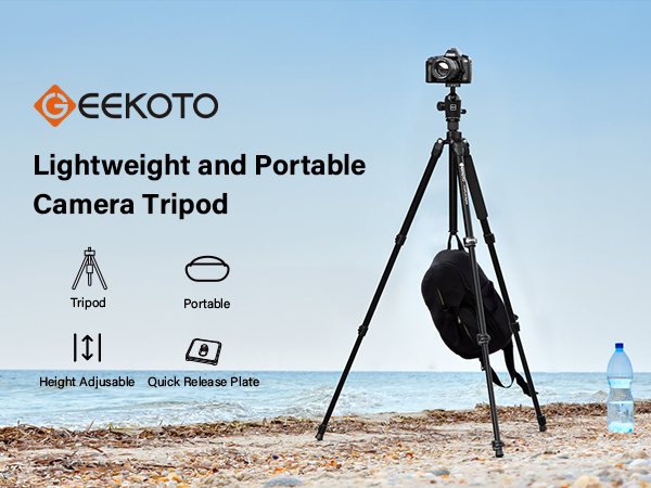 Amazon.com : Geekoto 73-Inch Camera Tripod - Lightweight
