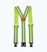 KUNN Men's Perry 1.5 inch Wide Suspender,Elastic Hook End Adjustable Suspenders