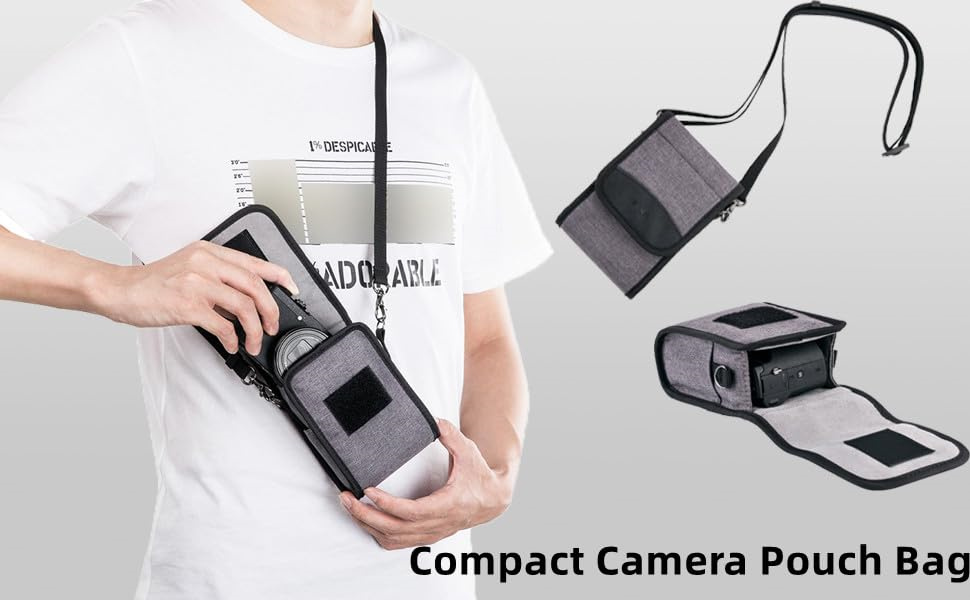 Compact Camera Pouch Case Bag for Sony ZV1F ZV1 ZV1 II RX100VII