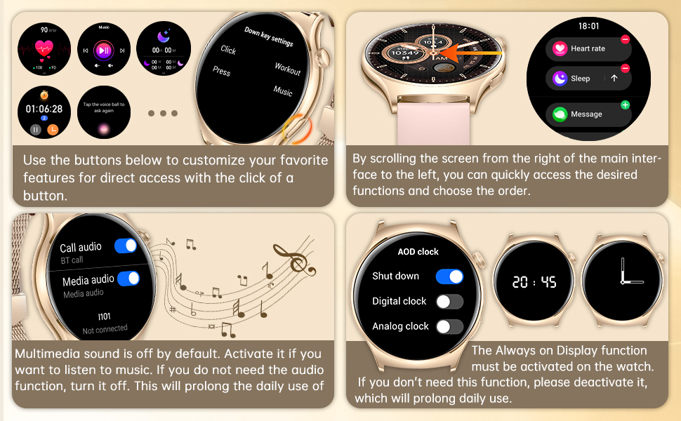 step tracker watch for women pedometer watch sport watch wrist watches for women ladies smart watch