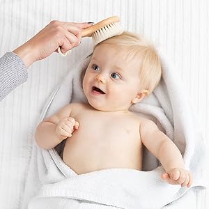 baby hair brush and comb set toddler infant hairbrush newborn grooming cradle cap soft bristle