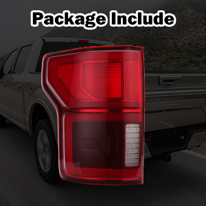 Amazon.com: Clidr LED Tail Light Lamp W/Blind Spot for Ford