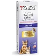 Zymox Enzymatic Anti-Itch Topical Cream with 0.5% Hydrocortisone for Cats & Kittens, 1 oz. – Mult...