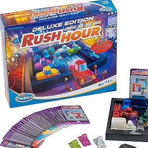 Amazon.com: ThinkFun Rush Hour Deluxe – The Gamer's Logic