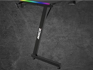 Gaming desk Z shape